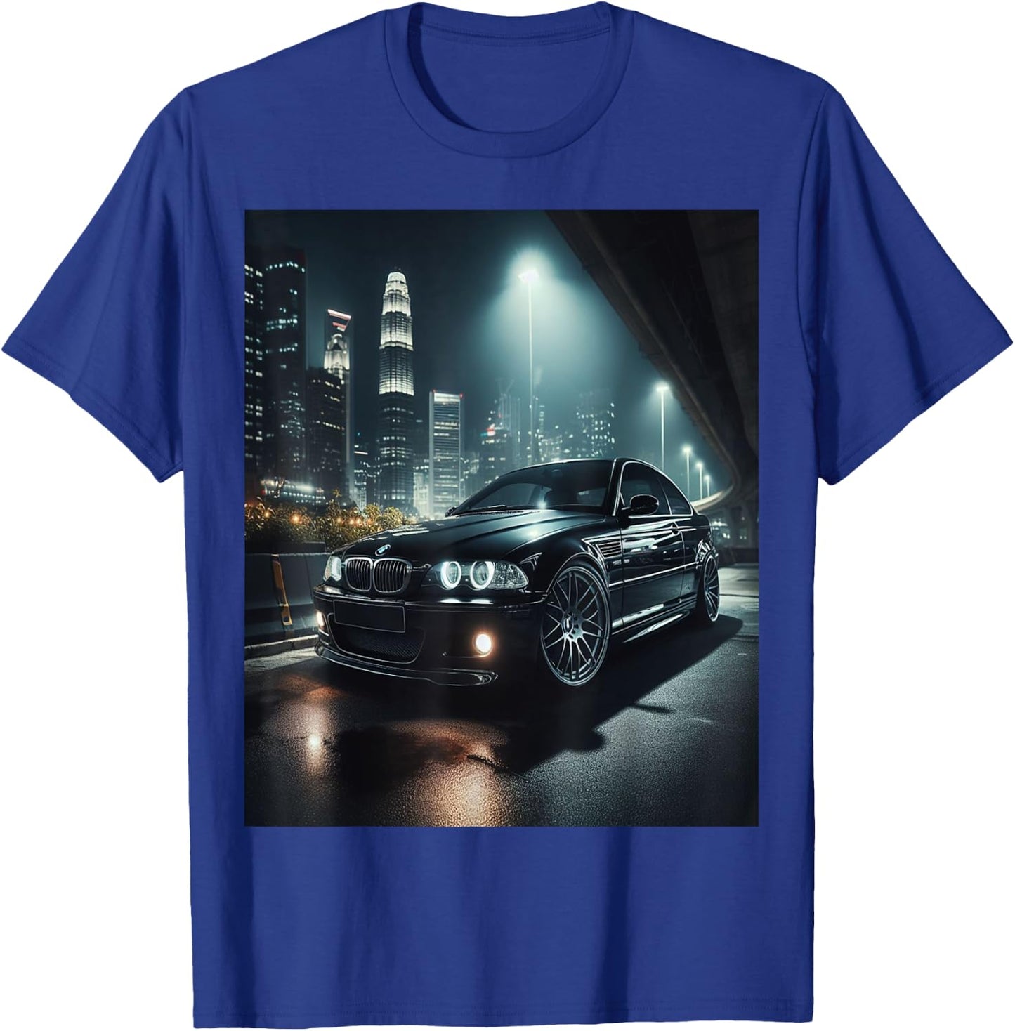 E46 night city T-Shirt - T-Shirt | Royal
