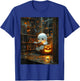 Halloween Girls Design Ghost Book Boys Spooky Kids Halloween T-Shirt - T-Shirt | Royal