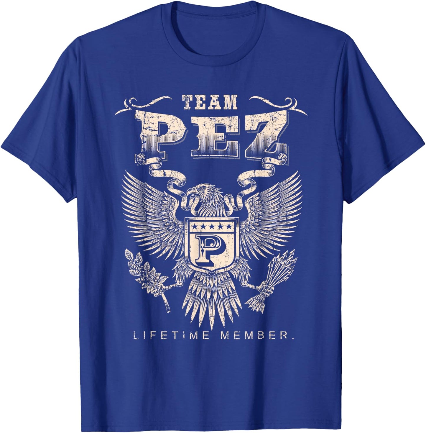 Team Pez Lifetime Member - Pez Name T-Shirt - T-Shirt | Royal