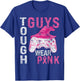 Tough Guys Wear Pink Cool Pink Gaming lover Boys Youth men T-Shirt - T-Shirt | Royal
