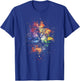 Tree Life Fantasy Mystical Nature Spiritual -Adults , Black, Small, Short Sleeve, Graphic, All Seasons, Pull On, 1 Count, Artistic Design, Lightweight Comfort T-Shirt - T-Shirt | Royal