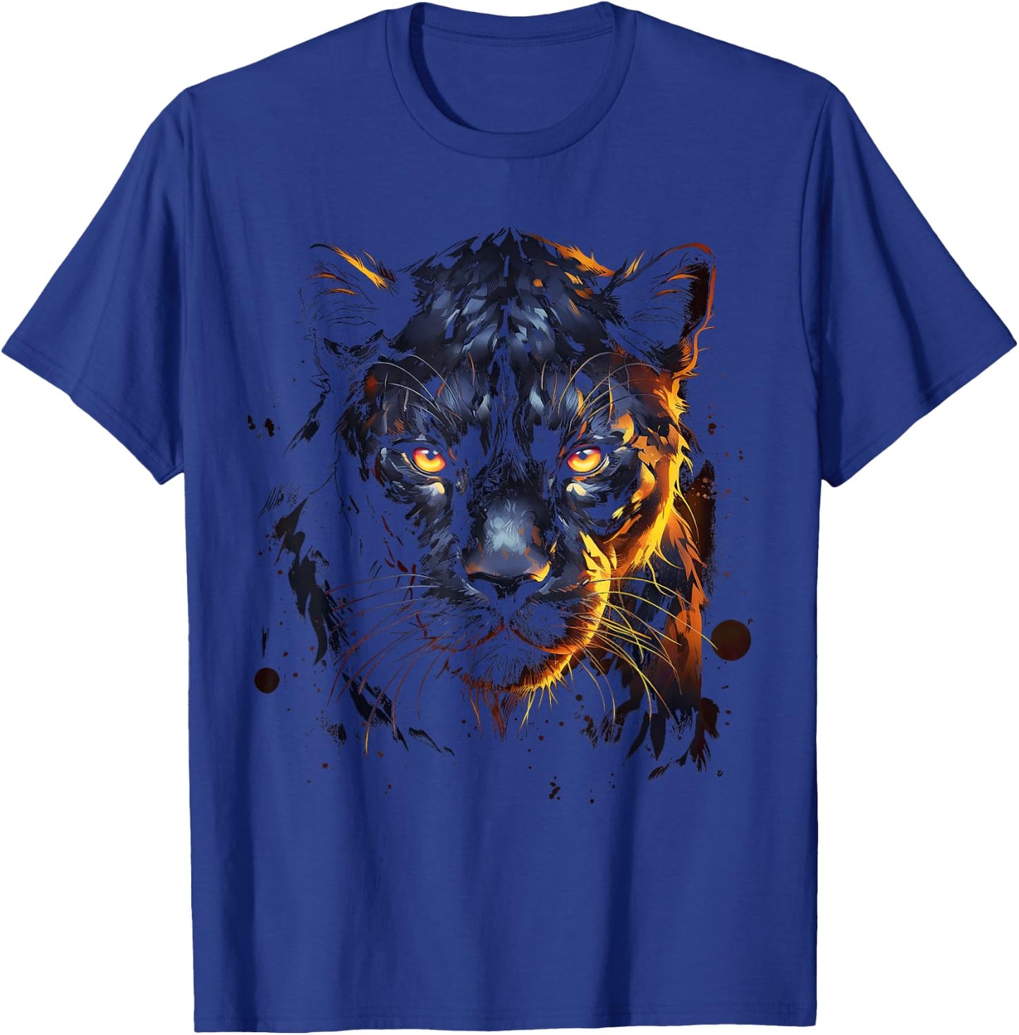 Panther with beautiful eyes black panthers T-Shirt - T-Shirt | Royal
