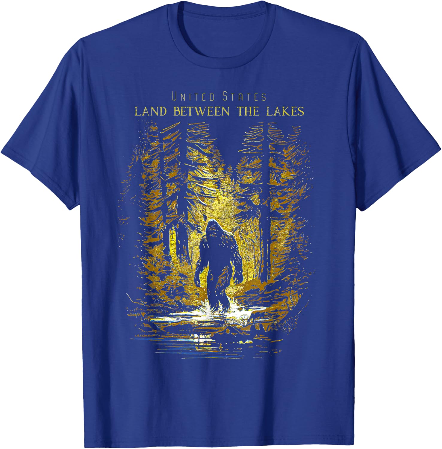 Land Between the Lakes United States T-Shirt - T-Shirt | Royal
