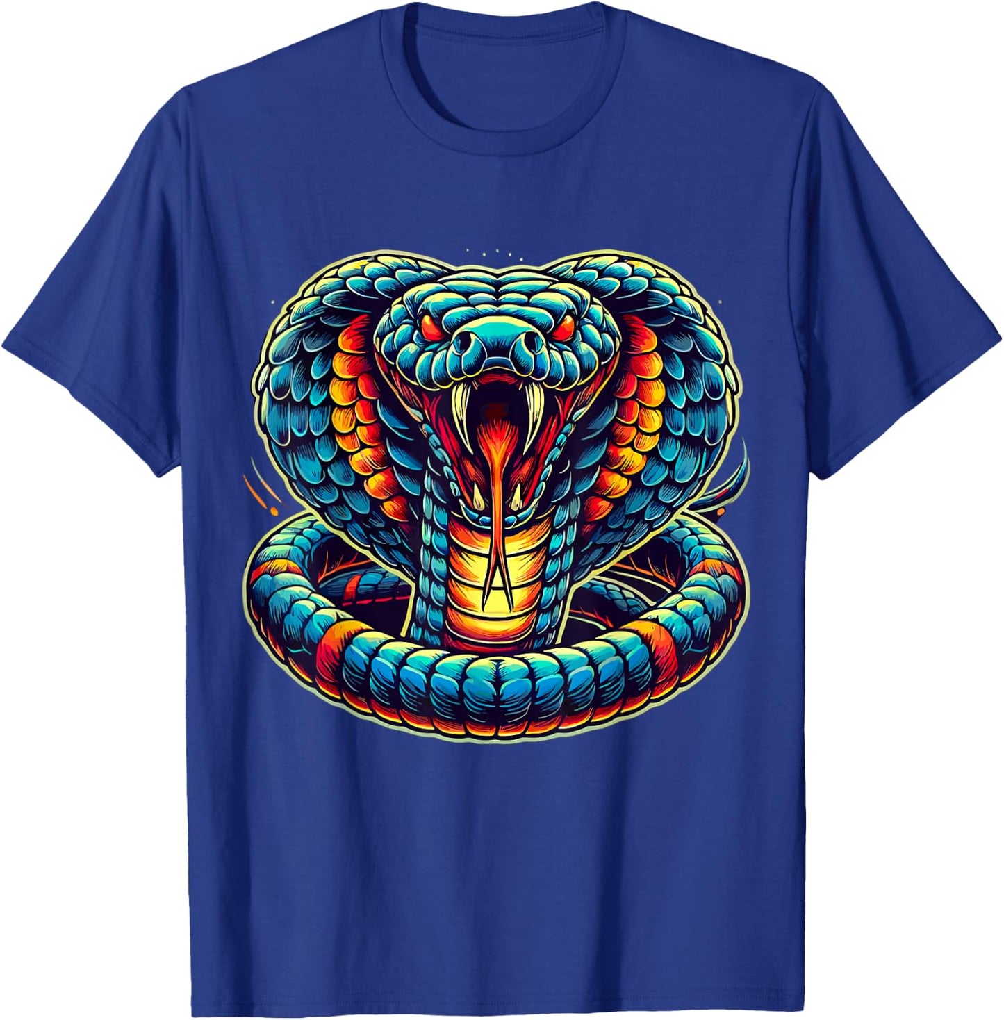 King Cobra Snake T-Shirt - T-Shirt | Royal