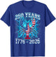 250 Years Independence Day Lobster Patriotic USA 1776–2026 T-Shirt - T-Shirt | Royal