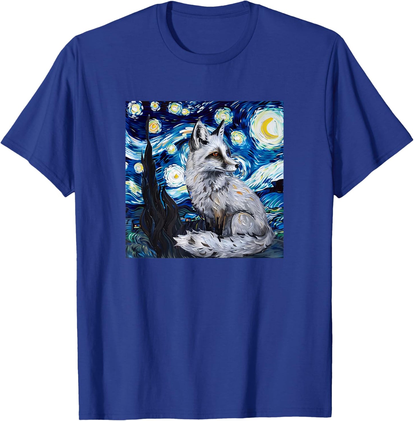Canadian Marble Fox T-Shirt - T-Shirt | Royal