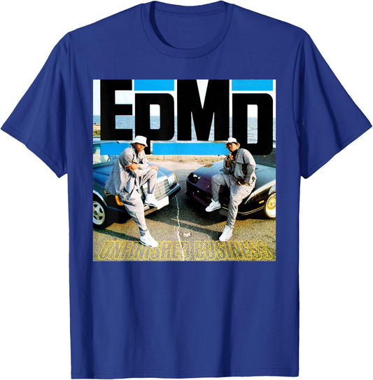 EPMD - Unfinished Business T-Shirt - T-Shirt | Royal