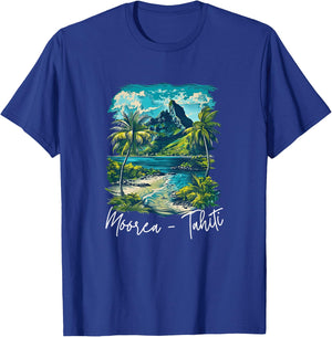 French Polynesia Moorea Tahiti T-Shirt - T-Shirt | Royal