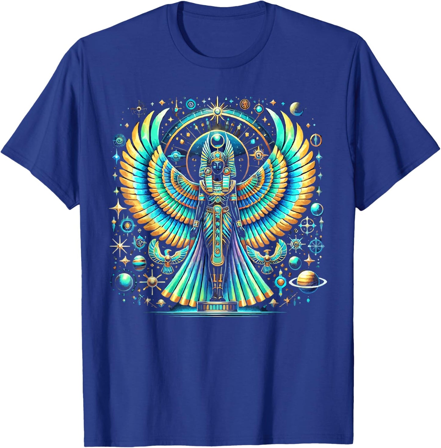 Thoth Egyptian God Egyptian Mythology Pyramid Ancient Egypt T-Shirt - T-Shirt | Royal