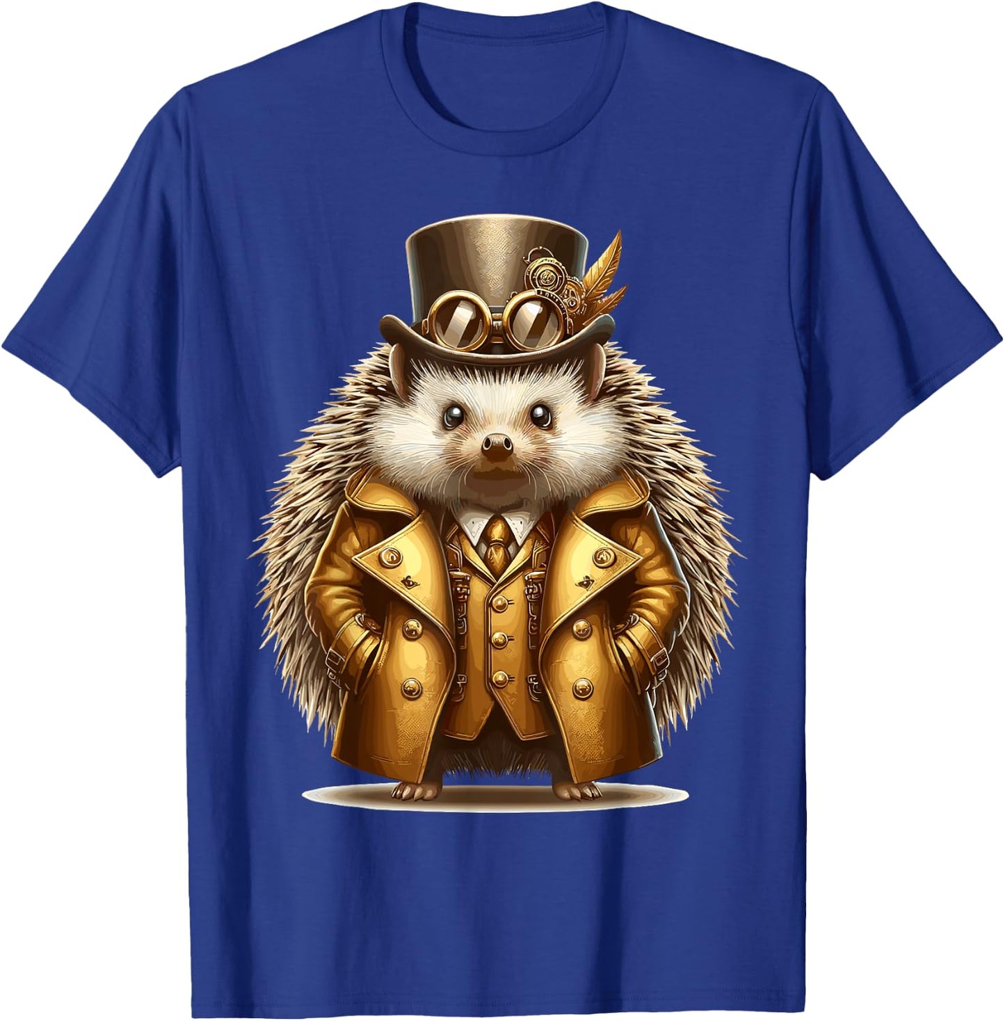 Steampunk Hedgehog Victorian Steampunk Animal T-Shirt - T-Shirt | Royal