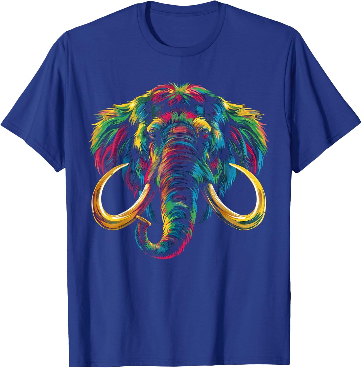 Mammoth Woolly Popart T-Shirt - T-Shirt | Royal