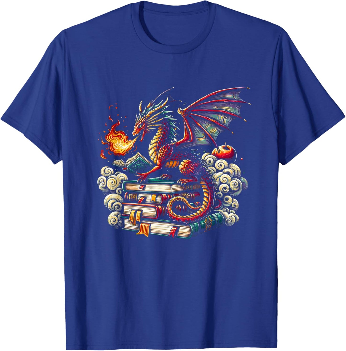 Dragon Chinese Mythical Creature Japanese T-Shirt - T-Shirt | Royal