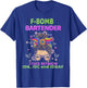F-bomb Bartender Stuck Between IDK IDC And IDGAF T-Shirt - T-Shirt | Royal