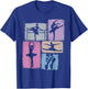 Ballet Vintage Collage Dancing Ballet T-Shirt - T-Shirt | Royal