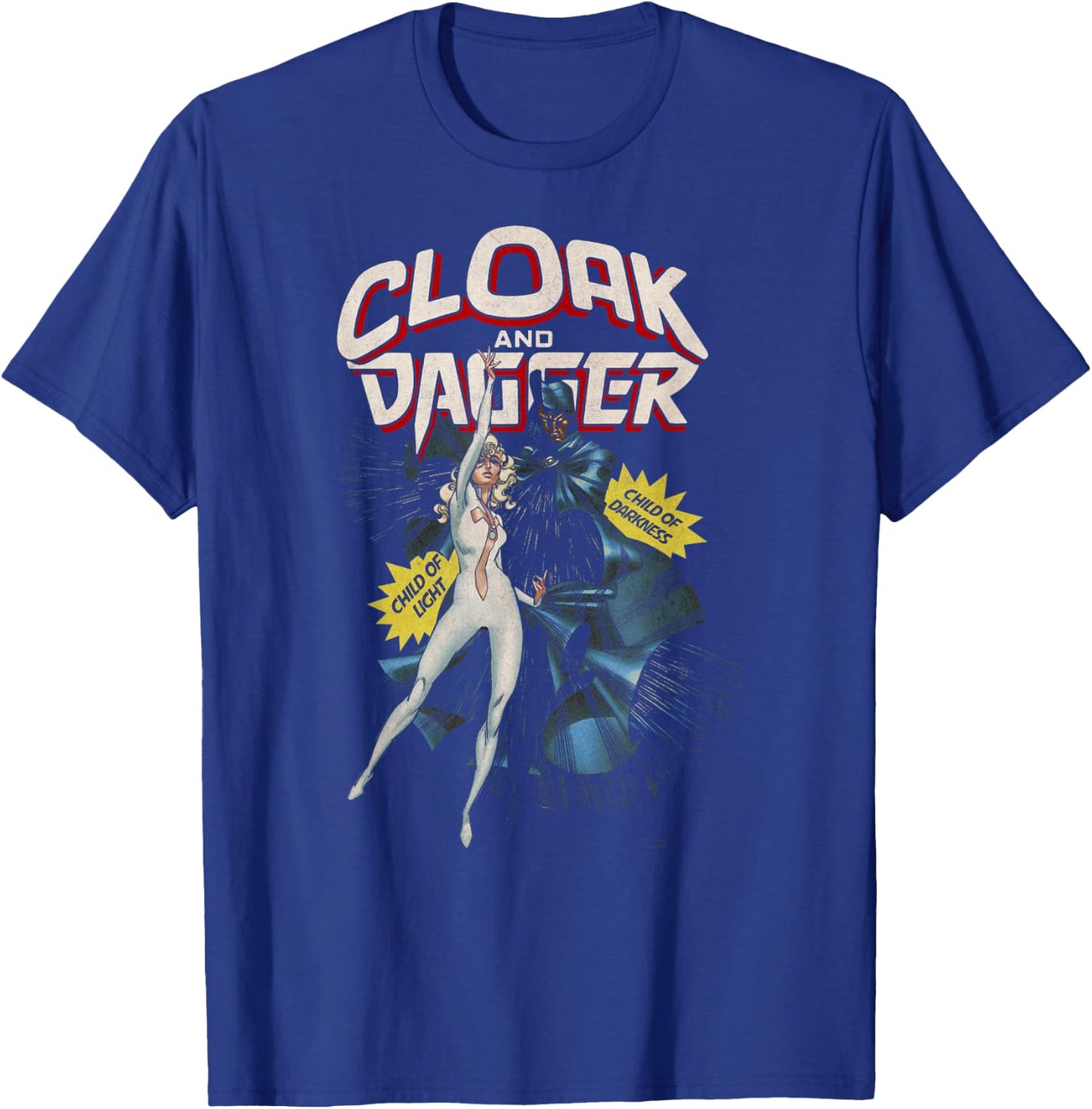 Marvel Cloak & Dagger Child of Darkness Graphic T-Shirt - T-Shirt | Royal