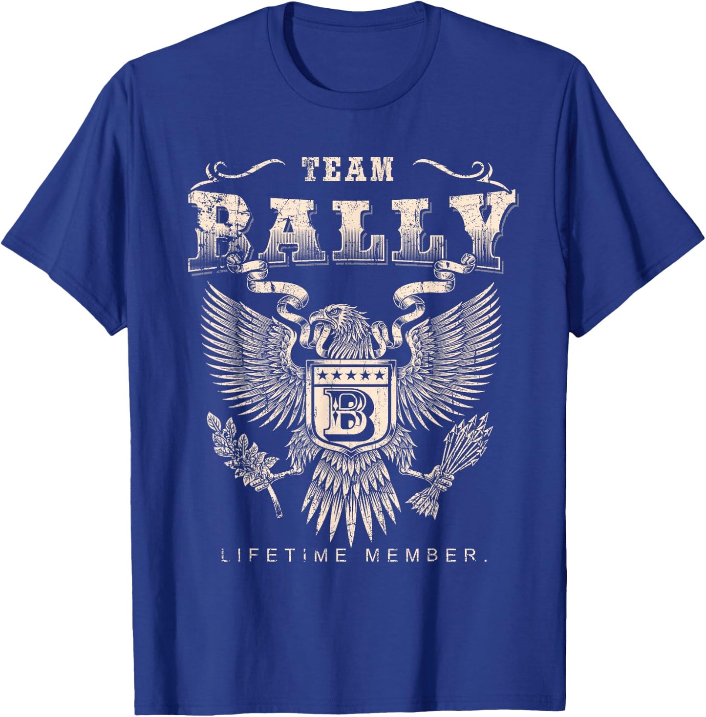Team Bally Lifetime Member - Bally Name T-Shirt - T-Shirt | Royal