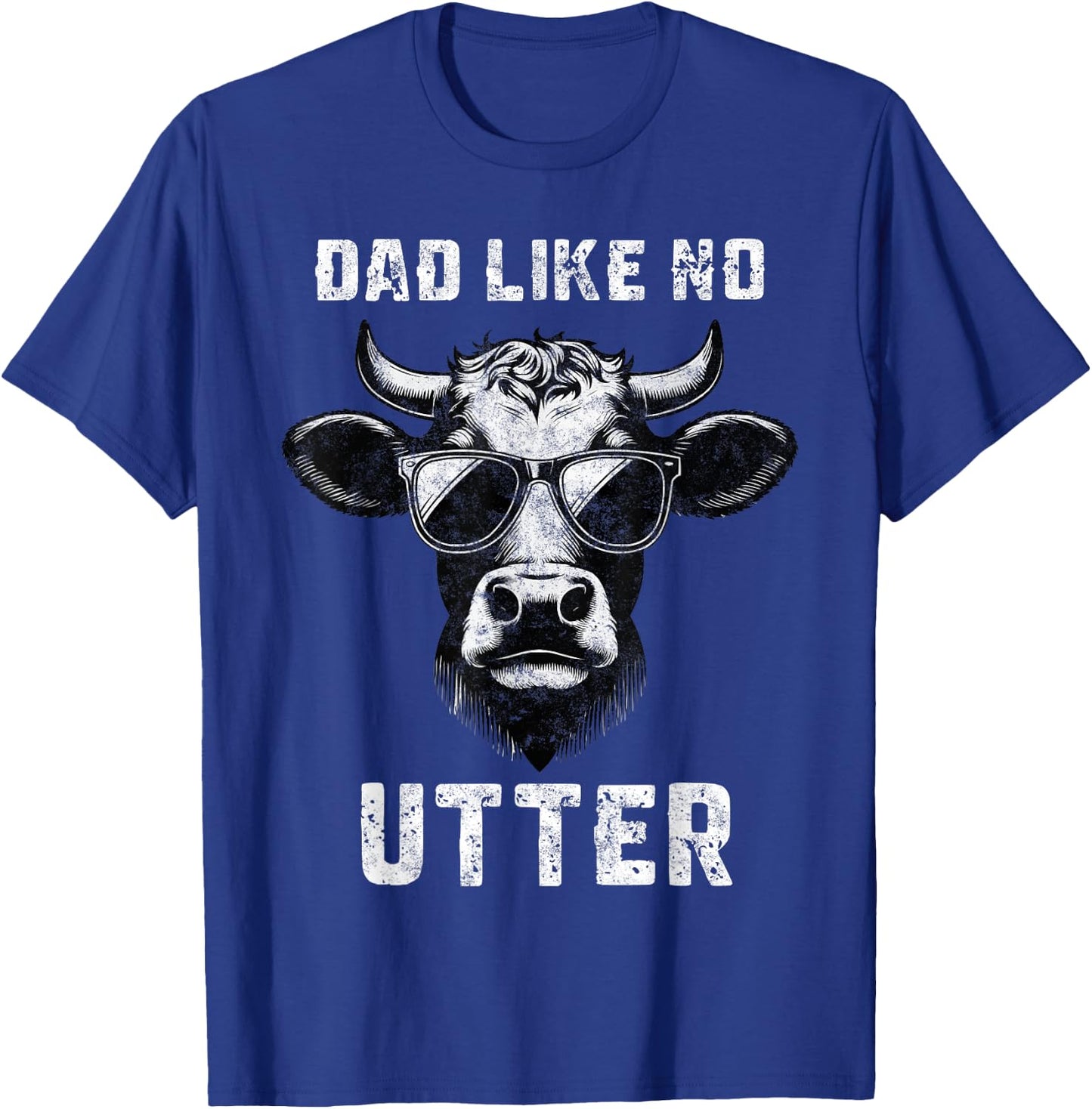 Dad Like No Utter Father's Day Farmer Dad Farm Daddy T-Shirt - T-Shirt | Royal