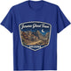 Jerome Ghost Town Arizona Explore Vintage Western Desert T-Shirt - T-Shirt | Royal