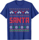 I'm So Good Santa Came Twice - Santa Matching Couple Xmas T-Shirt - T-Shirt | Royal