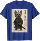 Yorkshire Terrier Samurai Ink Art Sumie Style Novelty Kawaii T-Shirt - T-Shirt | Royal