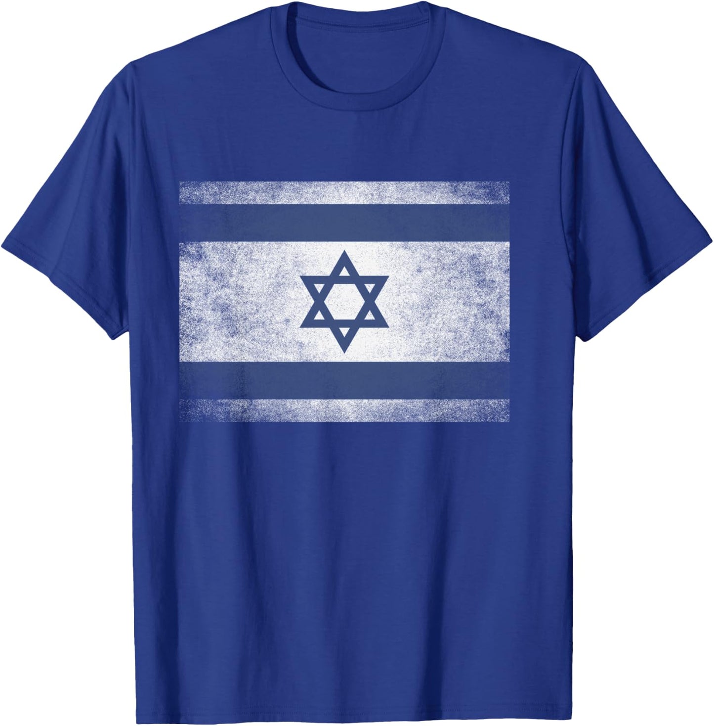 Israeli Israel Flag Pride Country Home Nation Family Retro T-Shirt - T-Shirt | Royal
