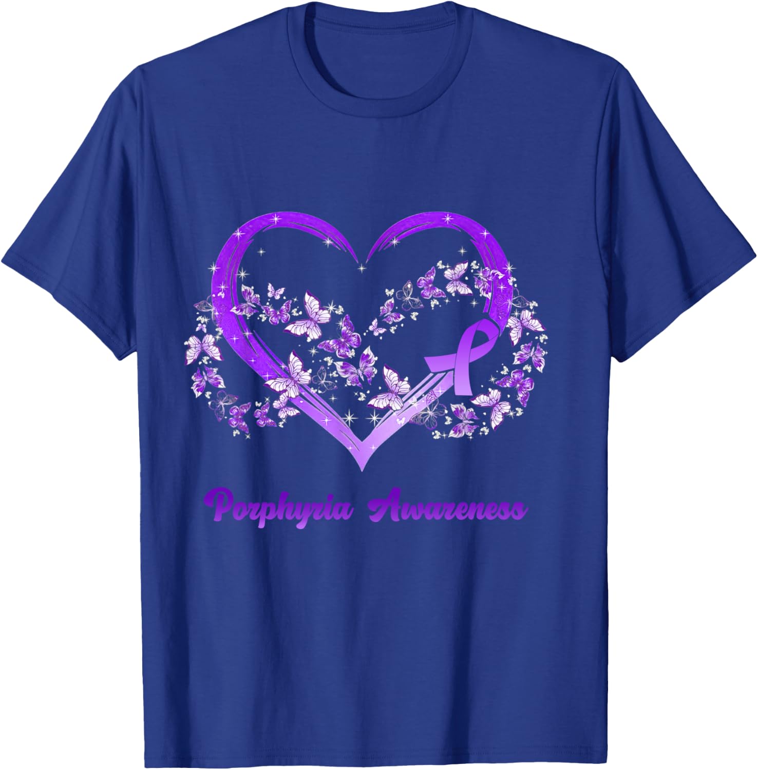 Porphyria Awareness Gifts T-Shirt - T-Shirt | Royal
