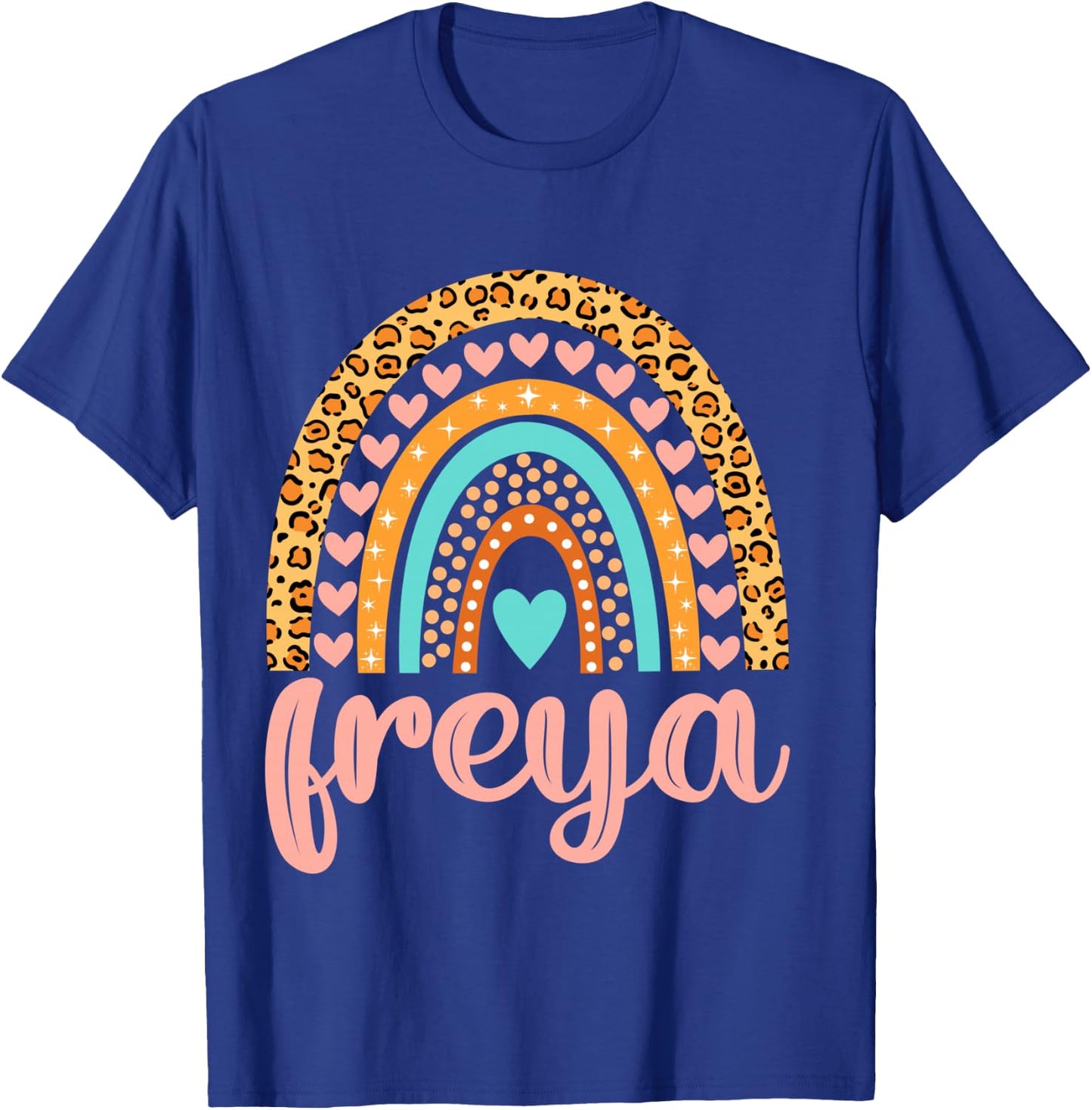 Freya Freya Name Birthday Shirt Gift T-Shirt - T-Shirt | Royal