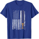 Crane Operator American Flag, Crane Operator T-Shirt - T-Shirt | Royal
