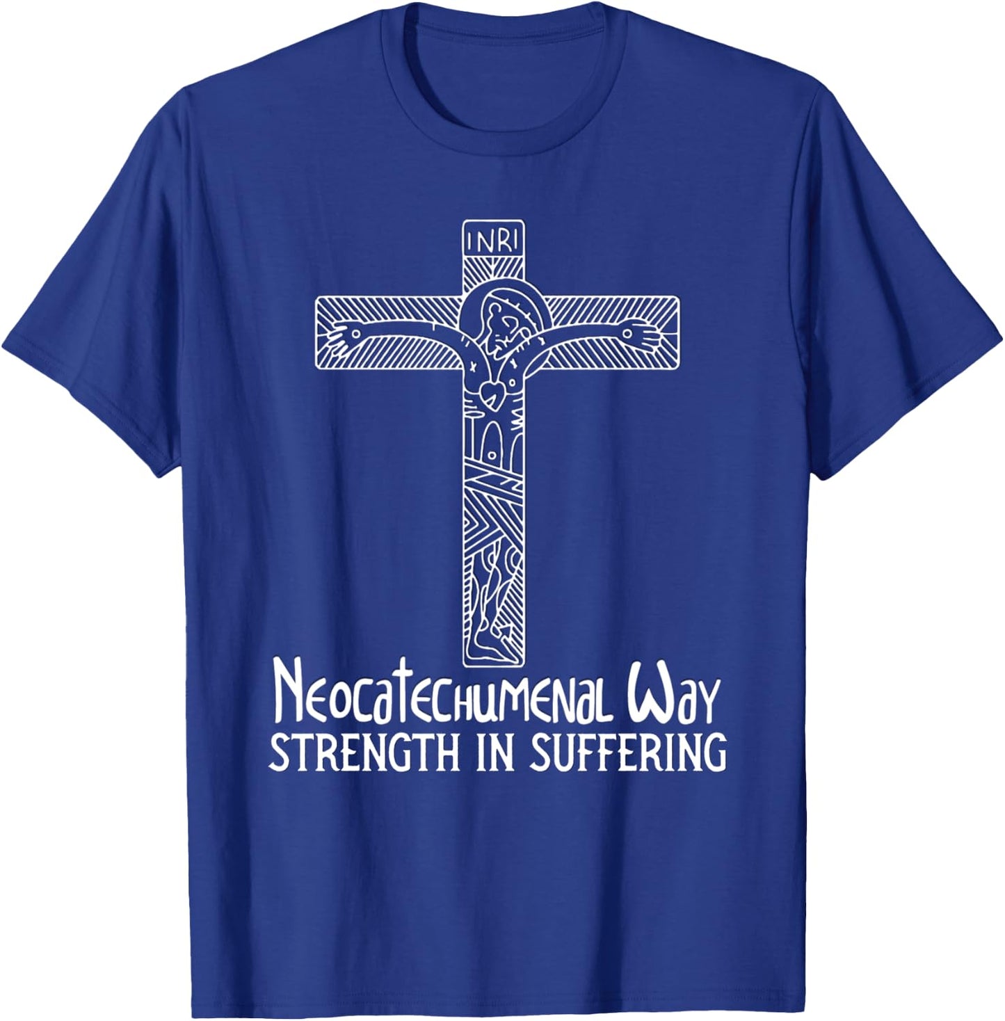 Neocatechumenal Way NCW Modern Catholic T-Shirt - T-Shirt | Royal