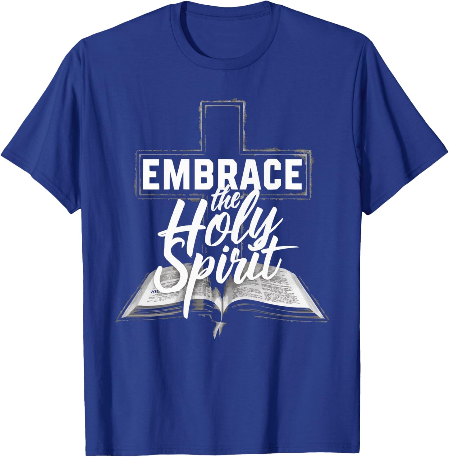 Holy Spirit I Love Jesus Christ Catholic Christian Faith T-Shirt - T-Shirt | Royal