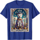 Westie West Highland White Terrier Tarot Card Dog T-Shirt - T-Shirt | Royal