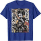 Hip Hop Y2K Vintage Hipster Edgy Urban Streetwear Geisha T-Shirt - T-Shirt | Royal