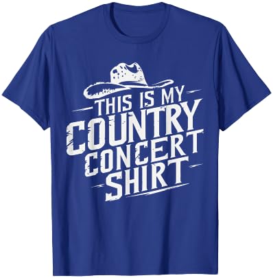 This Is My Country Concert T-Shirt - T-Shirt | Royal