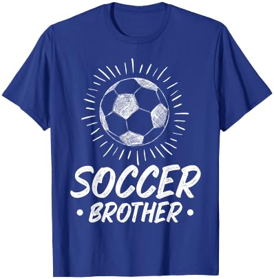 Soccer Brother Soccer Fans Brother Soccer Family Brother T-Shirt - T-Shirt | Royal