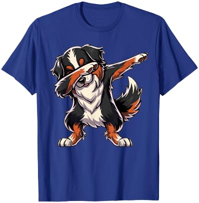 Dabbing Bernese Mountain Dab Dance Dog Lover Gifts T-Shirt - T-Shirt | Royal