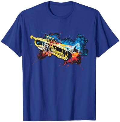 Men, Women and Kids Trumpet T-Shirt - T-Shirt | Royal