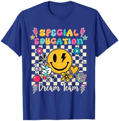 Ese Dream Team Exceptional Education Sped Ed Special Teacher T-Shirt - T-Shirt | Royal