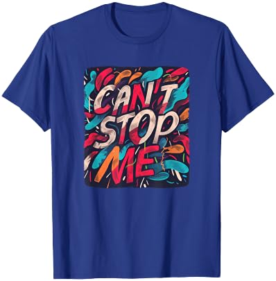 Multicolor can't stop me Costume for Adults and Kids T-Shirt - T-Shirt | Royal