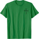 three Nails Cross Christian Apparel & Home Decor T-Shirt - T-Shirt | Irish Green