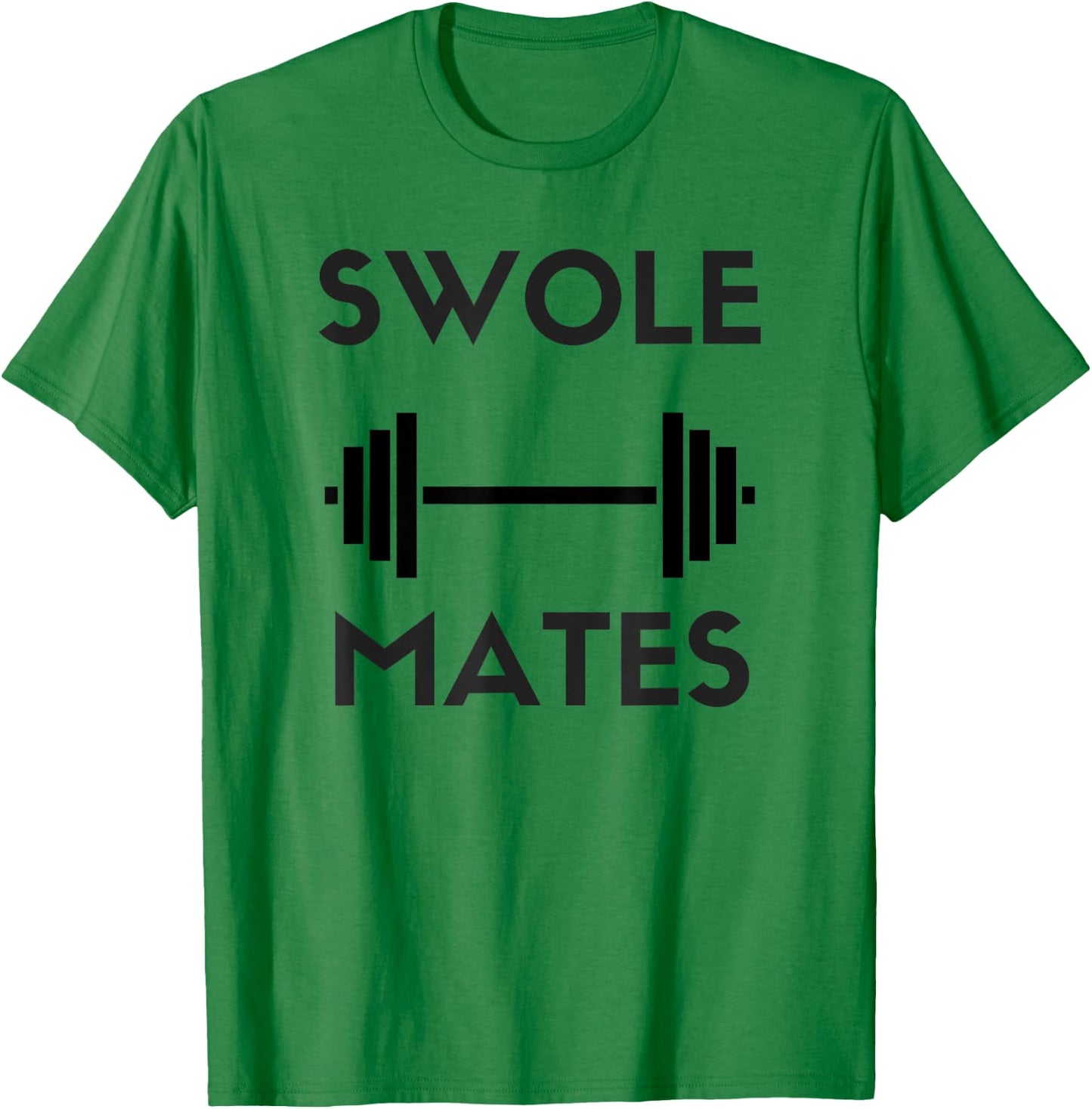 Swole Mates - Funny Gym T-Shirt - T-Shirt | Irish Green