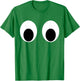 DIY Arcade Game Ghost Eyes Halloween Group Costume T-Shirt - T-Shirt | Irish Green