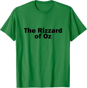 The Rizzard Of Oz Funny Influencer Brain Rot Viral Slang T-Shirt - T-Shirt | Irish Green