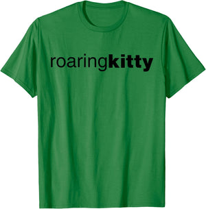 Roaring Kitty T-Shirt - T-Shirt | Irish Green