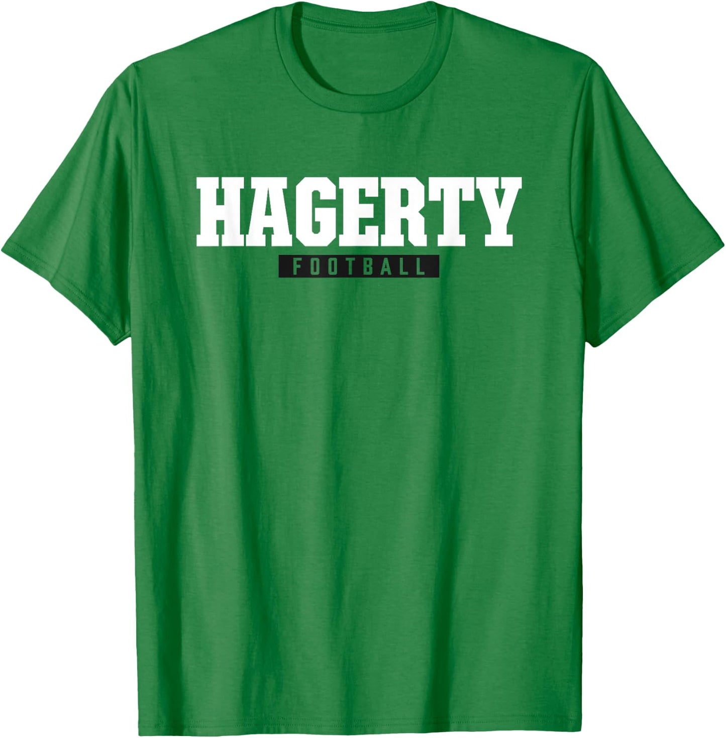 Hagerty High School Football HS T-Shirt - T-Shirt | Irish Green