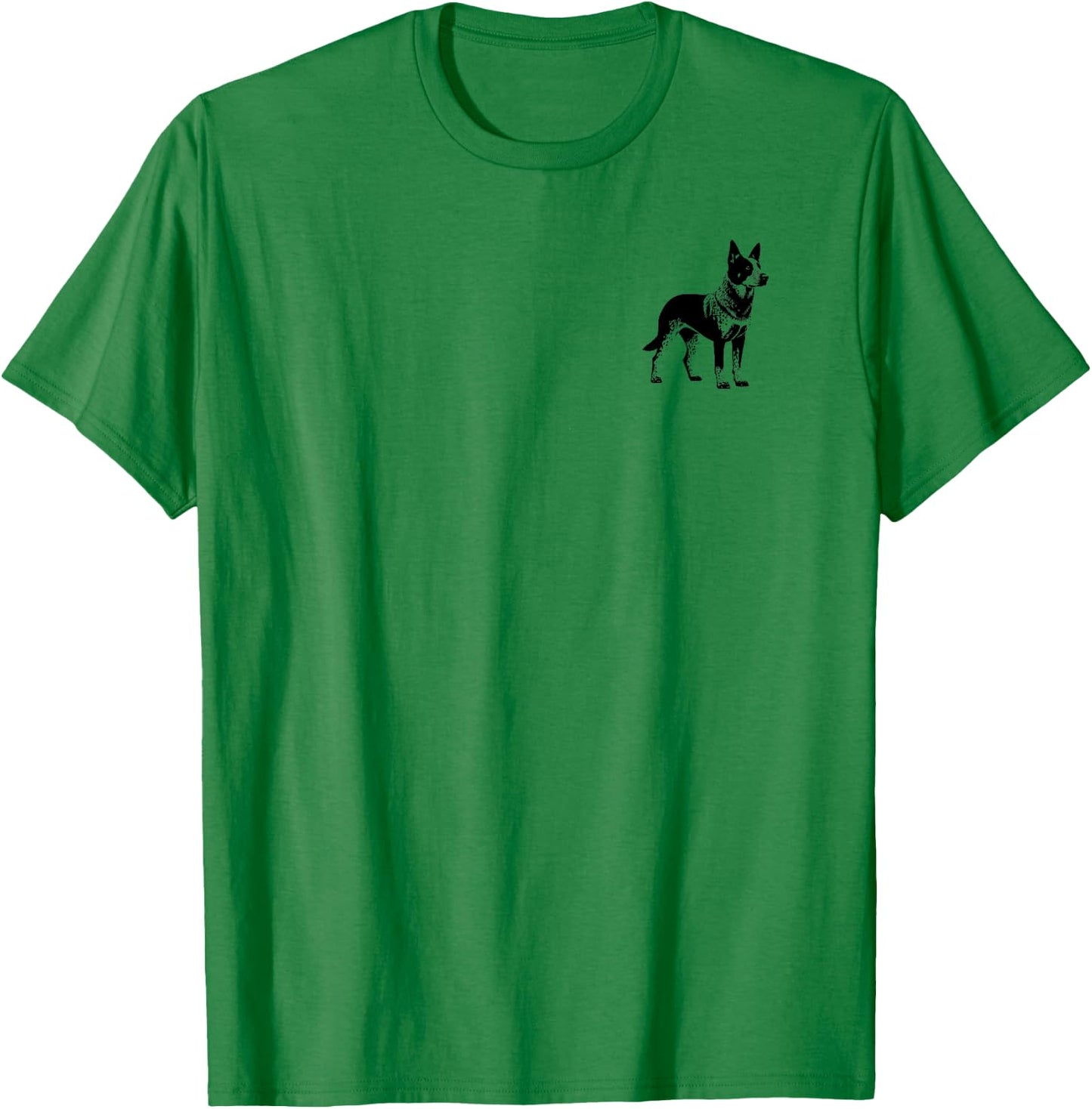 Dog Dad Mom Lover - Monochromatic Texas Heeler Men Women T-Shirt - T-Shirt | Irish Green