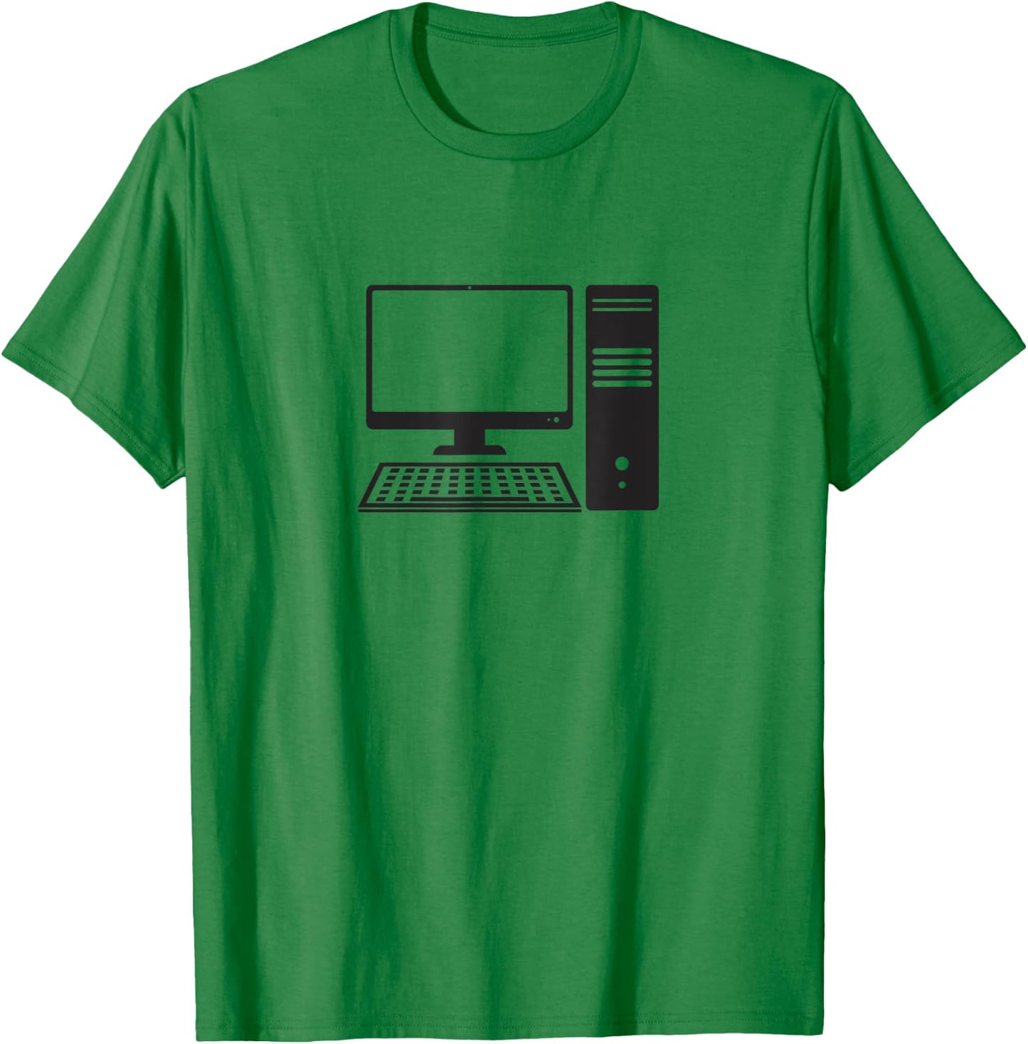 Desktop Computer T-Shirt - T-Shirt | Irish Green