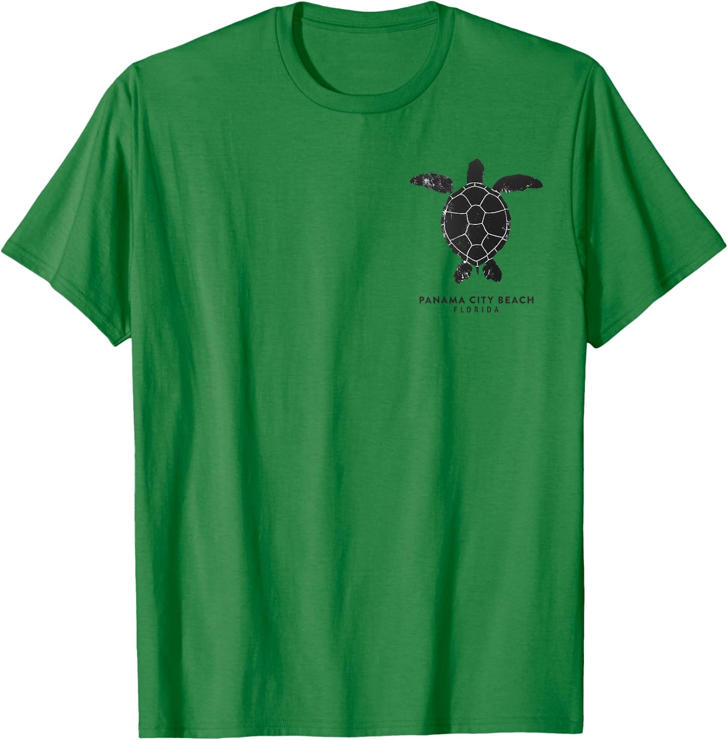 Panama City Beach Florida FL Diving Vacation Sea Turtle T-Shirt - T-Shirt | Irish Green