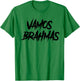 Black Vamos Brahmas San Antonio Football Tailgate T-Shirt - T-Shirt | Irish Green