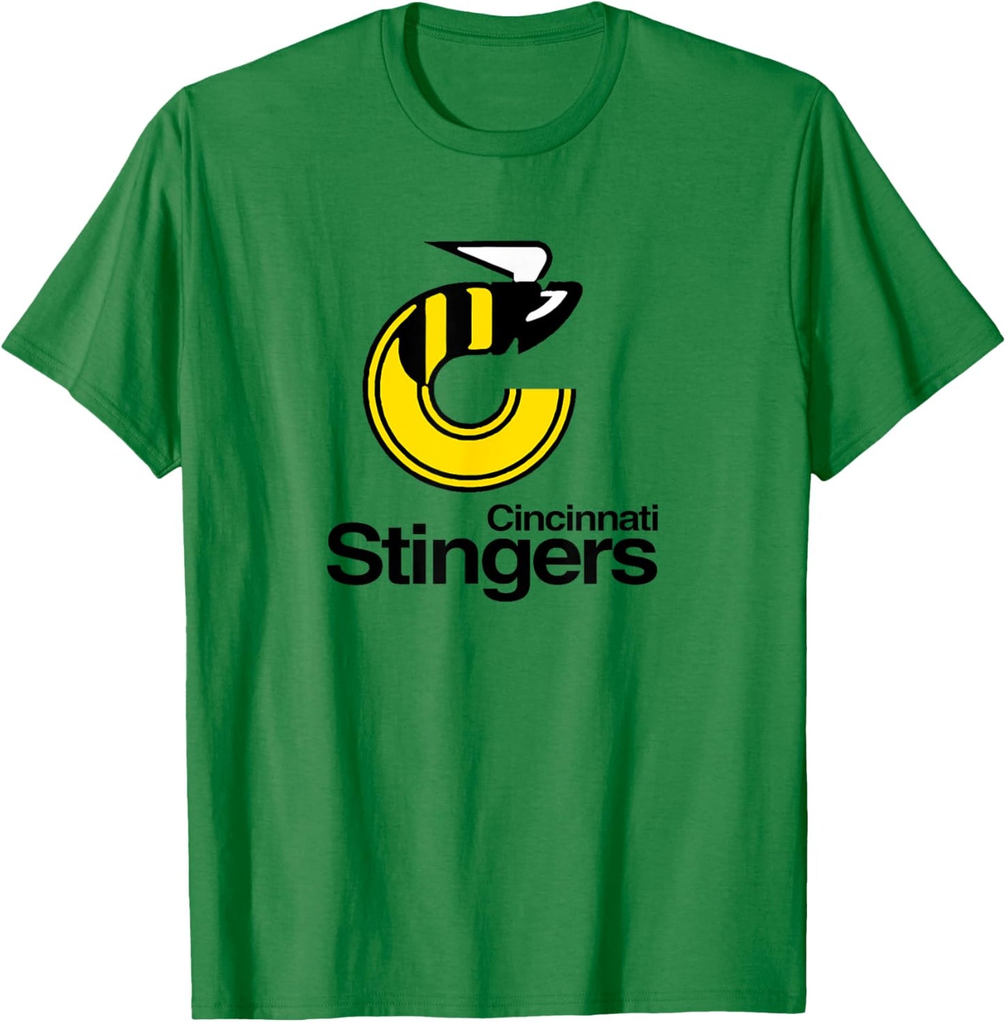 Retro Hockey WHA Cincinnati Stingers Hockey Team 70s T-Shirt - T-Shirt | Irish Green