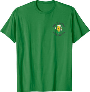 Don't Worry Beer Happy Shirt Retro Cartoon Beer Mug Party T-Shirt - T-Shirt | Irish Green